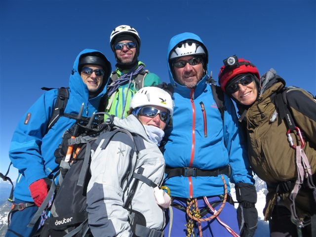 Gruppo in vetta